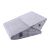 QMED Leg and back support wedge pillow