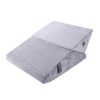 QMED Leg and back support wedge pillow
