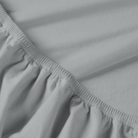 Billerbeck Rebeka Jersey fitted bed sheet - Poppy Mousse
