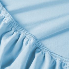 Billerbeck Rebeka Jersey fitted bed sheet - Macaron
