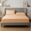 SleepStudio Jersey Fitted Sheet peach