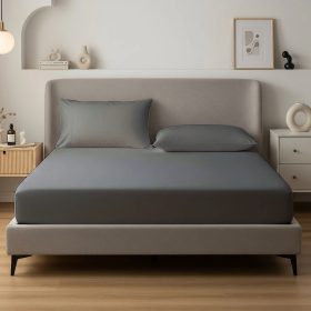 SleepStudio Jersey Fitted Sheet Schiefer