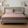 SleepStudio Jersey Fitted Sheet Schoko