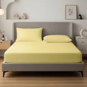 SleepStudio Jersey Fitted Sheet Sonne