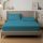 SleepStudio Jersey Fitted Sheet Turquoise