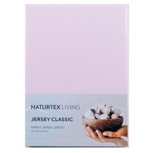 Naturtex Jersey fitted sheet Orchid  90-100x200 cm