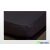 Naturtex Jersey fitted bed sheet - Black 140-160x200 cm