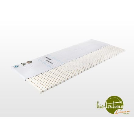 Bio-Textima Lineanatura Latex topper 3 cm high - with Sanitized cover 120x200 cm