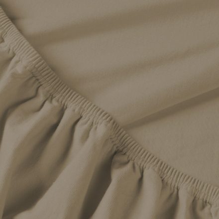 Billerbeck Rebeka Jersey fitted bed sheet - Kapuciner  90-100x200 cm