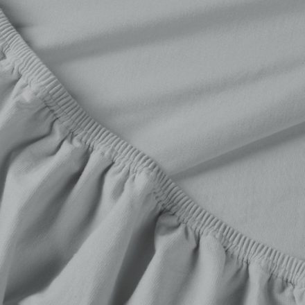 Billerbeck Rebeka Jersey fitted bed sheet - Poppy Mousse  90-100x200 cm
