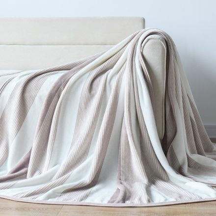 Naturtex polyester blanket - Striped 150x200 cm