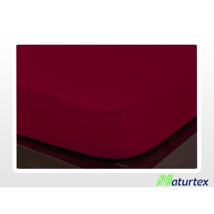 Naturtex Jersey fitted bed sheet - Cherry  90-100x200 cm