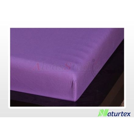 Naturtex Jersey fitted bed sheet - Lavender  90-100x200 cm