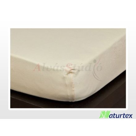 Naturtex Jersey fitted bed sheet - Vanilla  90-100x200 cm