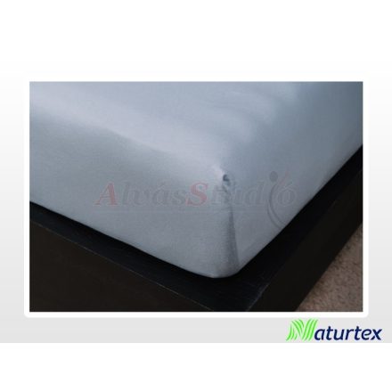 Naturtex Jersey fitted bed sheet - Light grey  90-100x200 cm